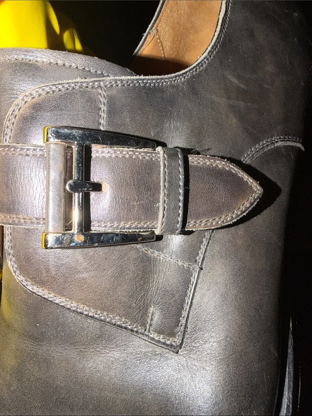 Magnanni Men's Marco II Monk Strap Leather Dress Shoes sz 13